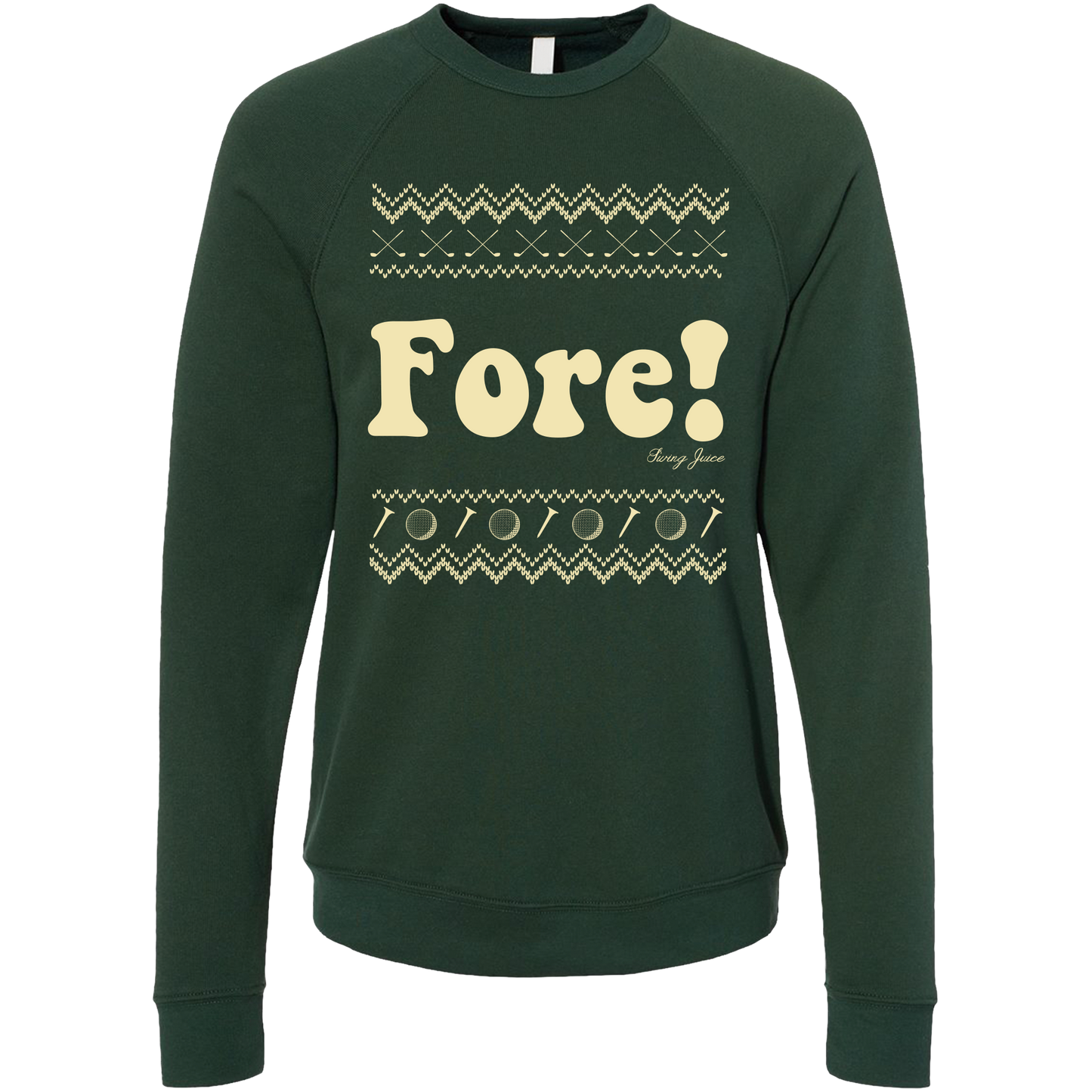 Golf FORE! Unisex Ugly Sweatshirt - Final Sale SwingJuice