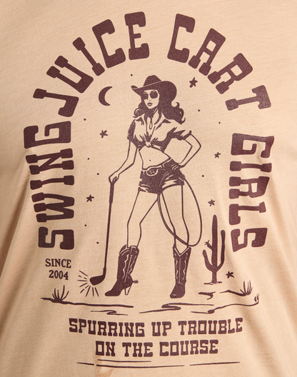 Golf Cart Girls Unisex T-Shirt SwingJuice
