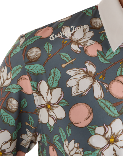 Golf Georgia On My Mind Men's Polo-Dark Grey