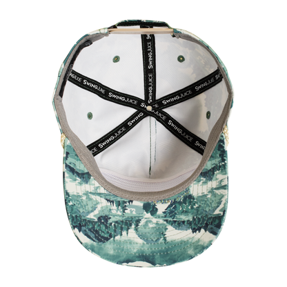 Golf Georgia Landscape Unisex Rope Hat-Green