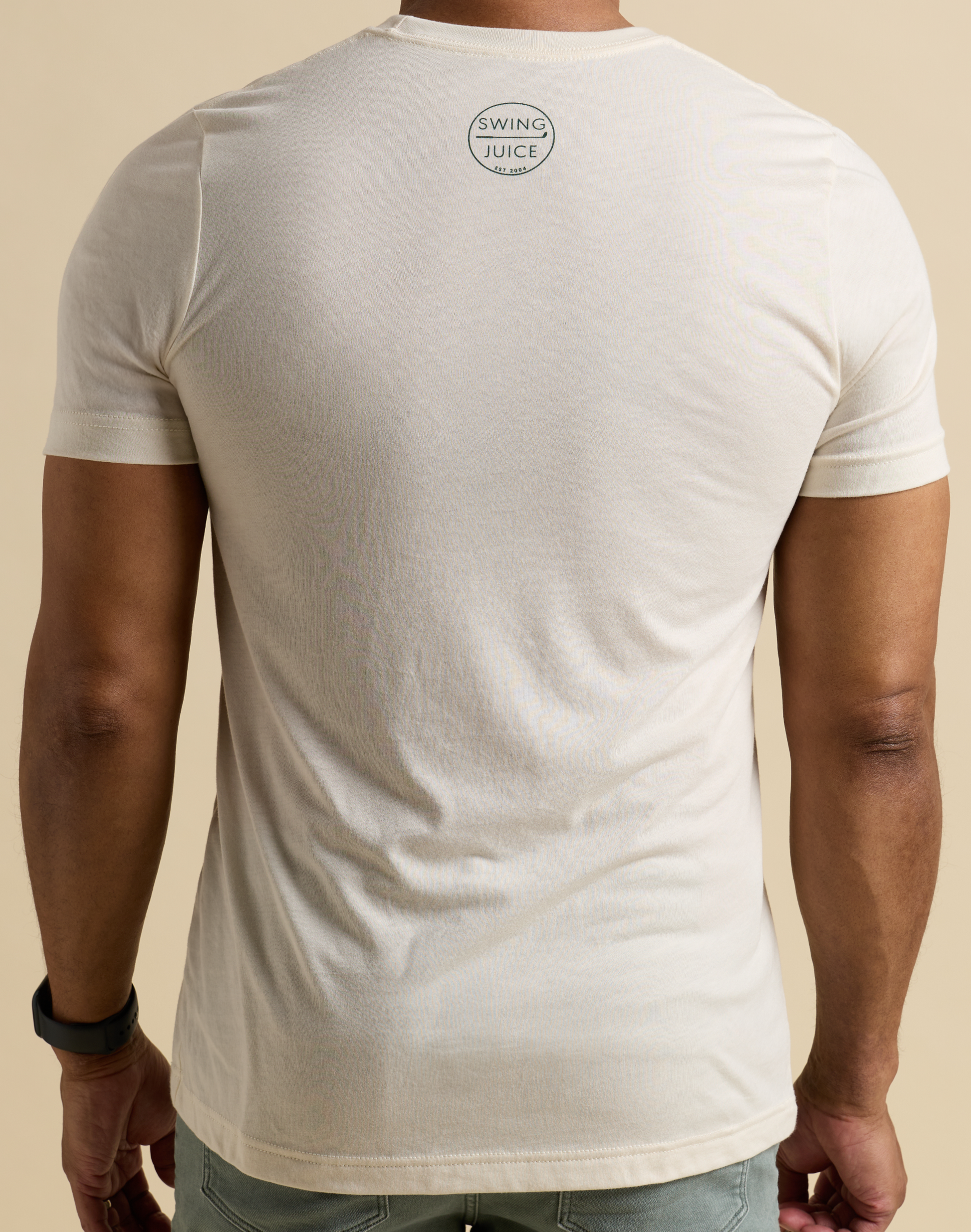 Golf Retro Unisex T-Shirt Natural-Natural