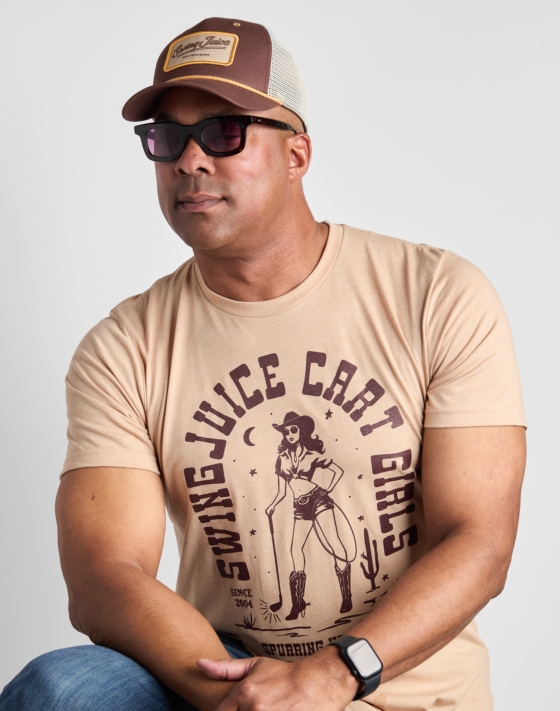 Golf Cart Girls Unisex T-Shirt SwingJuice