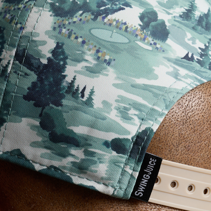 Golf Georgia Landscape Unisex Rope Hat-Green