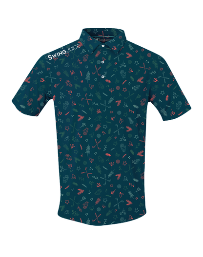 Golf & Hollys Men's Polo-Deep Teal