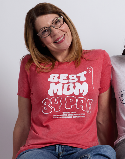 Golf Best Mom By Par Unisex T-Shirt SwingJuice