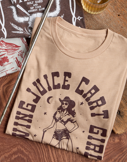 Golf Cart Girls Unisex T-Shirt SwingJuice