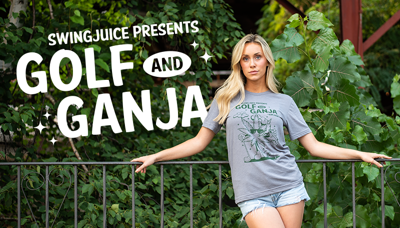 Golf & Ganja promotional banner