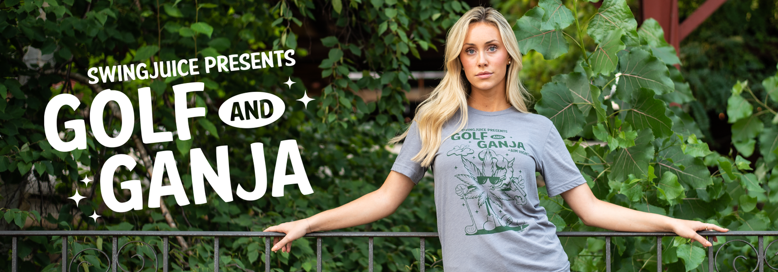 Golf & Ganja promotional banner