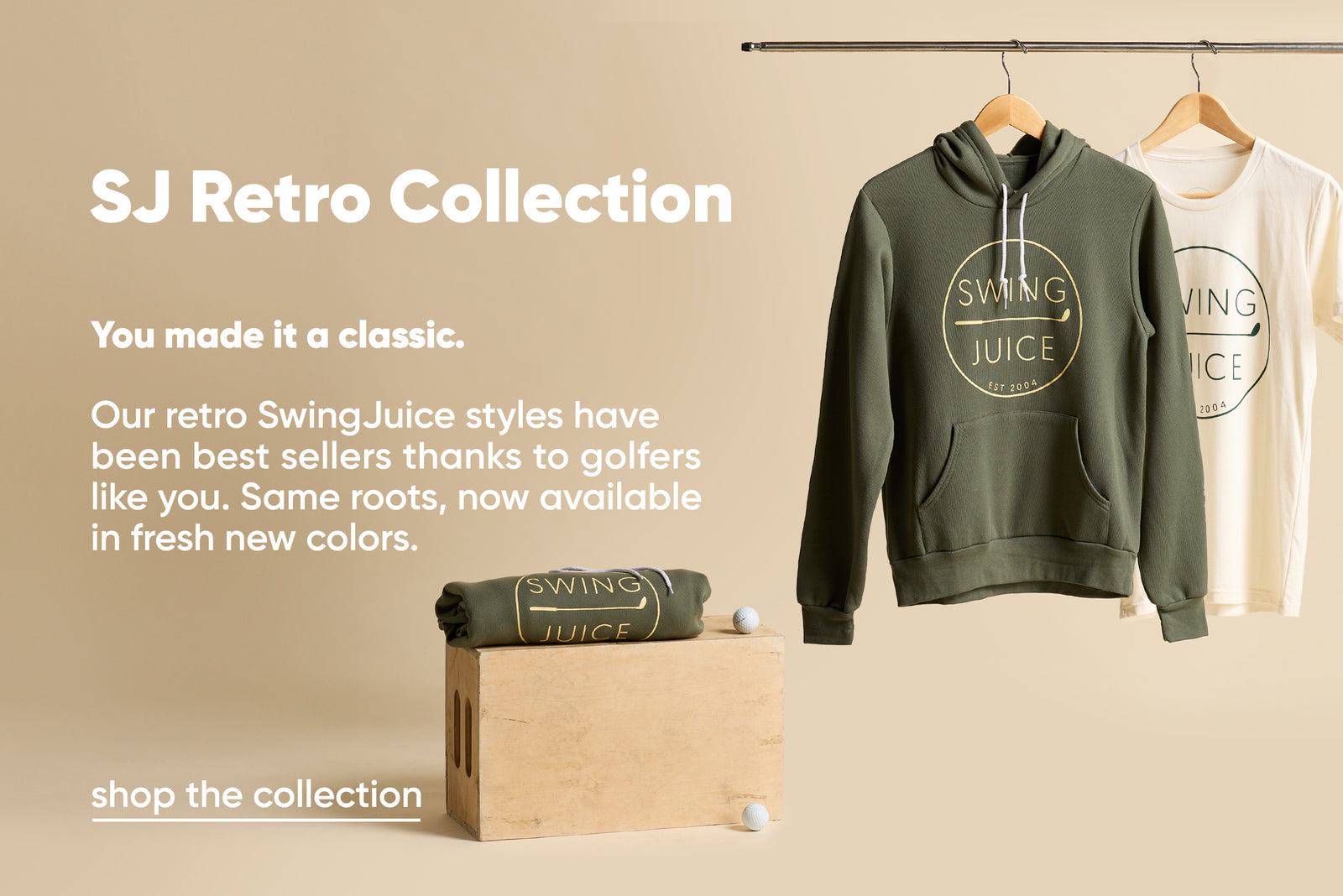 Retro Collection promotional banner