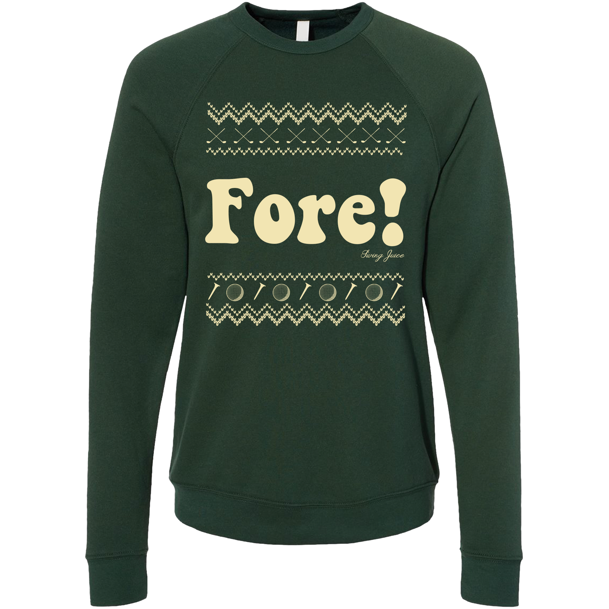 Golf FORE! Unisex Ugly Sweatshirt - Final Sale SwingJuice