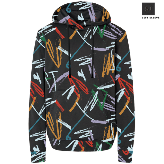 Golf Strokes Men's Performance Hoodie SwingJuice