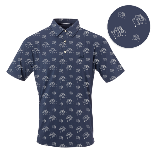 Golf & Tacos Men's Polo SwingJuice