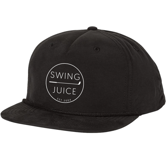 Golf Retro Unisex Rope Hat-Black