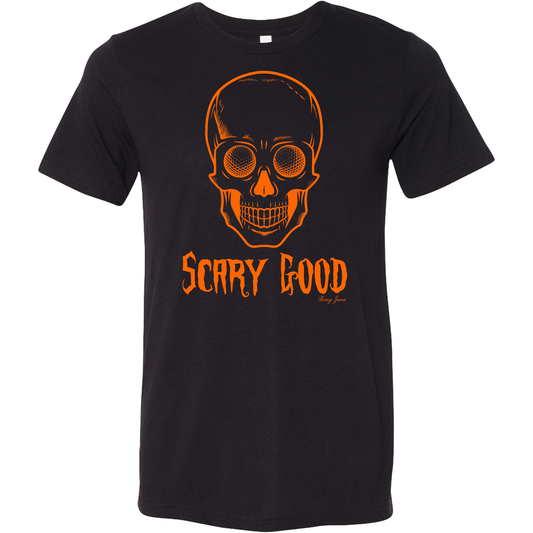 Golf Scary Good Unisex T-Shirt Black Neon/Orange-Black/Neon Orange